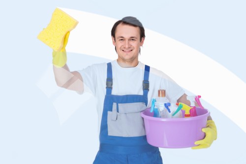 Person using a screen reader on the Blackwall Carpet Cleaners website