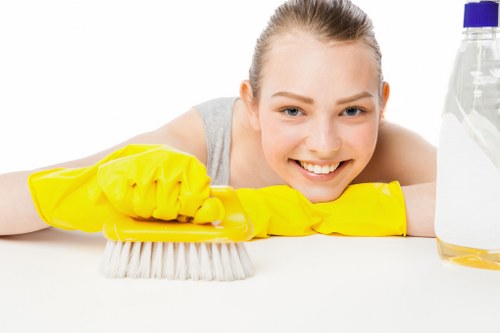 Dust and stain removal on a mattress surface