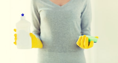 Leather sofa care and cleaning service in Blackwall