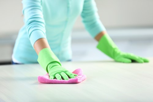 Professional cleaning of delicate curtains in Blackwall